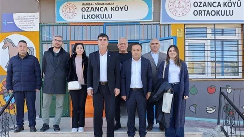 Eğitim Bir-Sen Gölmarmara'da Ziyaret Gerçekleştirdi