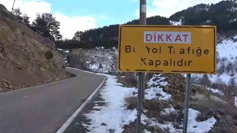 Giresun'da Kışın Yol Kapama Sorunu