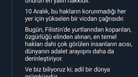 Emine Erdoğan'dan Filistin Açıklaması