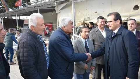 Salihli'de Mahalle Ziyareti Yapıldı