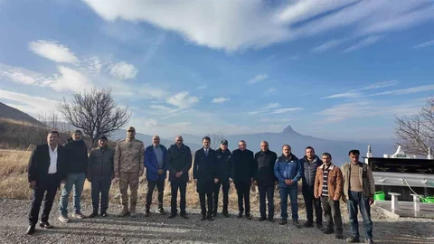 Tuzluca Kaymakamı Yılmaz Hadımlı'da Buluştu