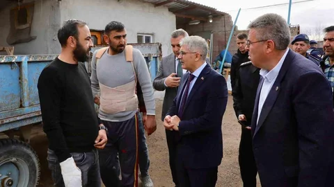 Niğde'de Halı Saha Kavgası Sonrası Ziyaret