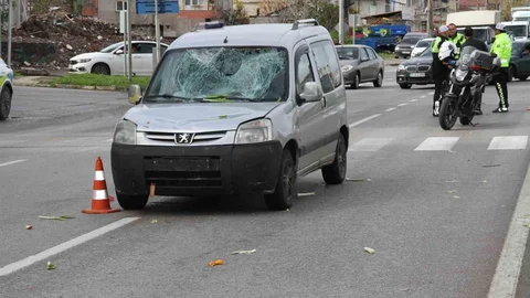 Samsun'da Bisikletli Yaşlı Adam Yaralandı