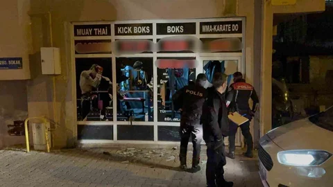 Samsun'da Spor Salonuna Saldırı Yapıldı
