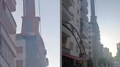 Mezitli'de Elektrik Panosundan Gelen Patlama Sesleri Mahalle Sakinlerini Tedirgin Ediyor