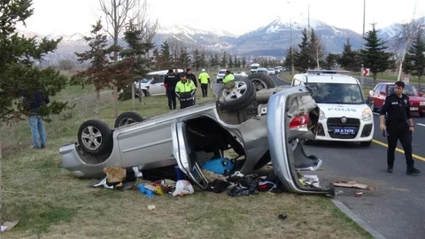 Erzurum'da Trafik Kazası Sayısı Artıyor