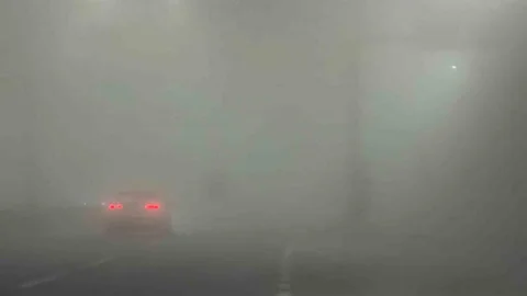 Adıyaman'da Yoğun Sis Etkili Oldu