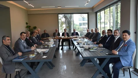 İlçe Müftüleri aylık mutat toplantısı Salihli’de yapıldı