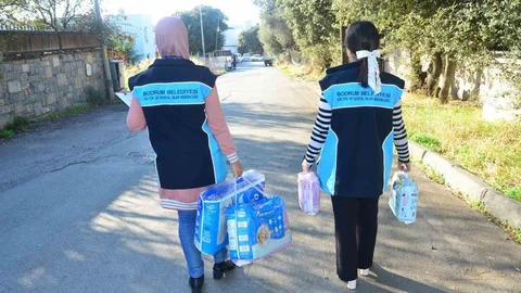 Bodrum'da Sosyal Destek Çalışmaları Devam Ediyor