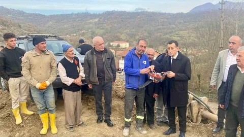 Yortan'da TOKİ Konutlarının Temeli Atıldı