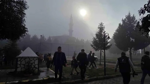 Düzce'de Görüş Mesafesi Düştü