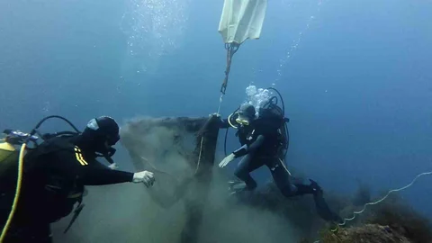 Denizlerde Hayalet Ağ Temizliği Çanakkale'de Gerçekleşti