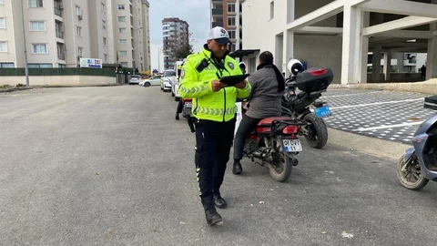 Adana'da Motosiklet Denetimi Gerçekleşti
