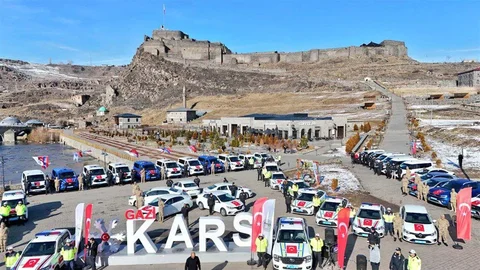Kars'a Yeni Araç Takviyesi Yapıldı