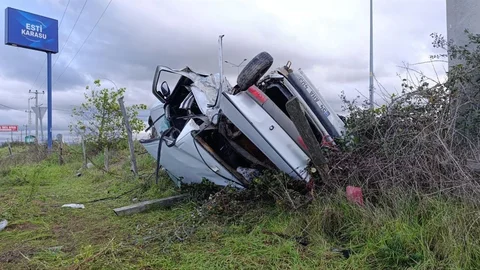 Sakarya'da Trafik Kazası: 2 Yaralı