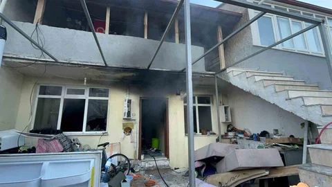Menteşe'de Ev Yangını ve Gözaltı