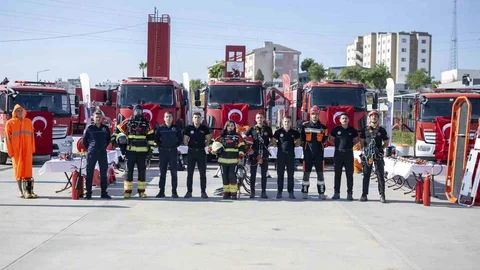 Mersin İtfaiyesi Yeni Ekipmanlarla Güçleniyor