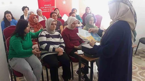Anamur'da Aile Projesi Devam Ediyor