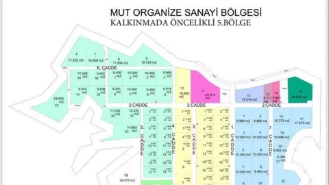 Mut OSB Altyapı İHAlesi Tamamlandı