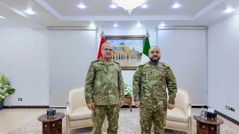 Kara Kuvvetleri Komutanı Tokel Şam'da Görüştü