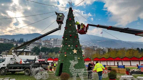 Bursa'da Yeni Yıl Kutlamaları Başlıyor