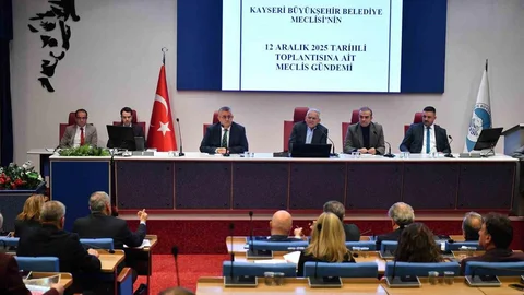 Kayseri Büyükşehir Belediyesi Meclisi Toplandı