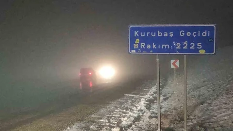 Van'da Kar Yağışı ve Sis Etkili Oldu