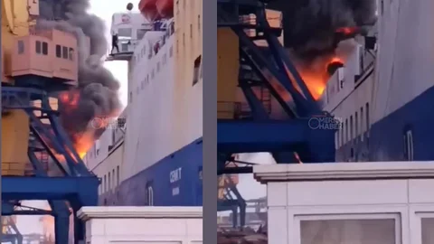 Türkiye Bandıralı Gemi Ukrayna'da Vuruldu: 16 Türk Kurtarıldı