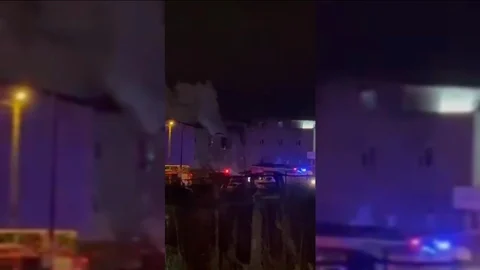 Arnavutköy'de İş Yeri Yangını