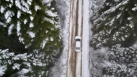 Karabük’te Kış Manzarası Oluştu
