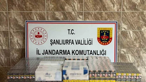 Şanlıurfa'da Kaçak Sigara Operasyonu
