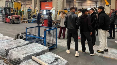 Eskişehir'de Meslek Liseleri Üretim Gezileri