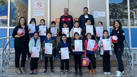 Menteşe Yenice İlkokulu'ndan 112 Merkezine Ziyaret