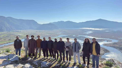 Menteşe Gençleri Dalyan Kaunos'ta Buluştu