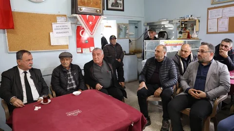 Manisa'da Mahalle Ziyareti Gerçekleştirildi