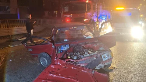 İnegöl'de Trafik Kazası: 2 Yaralı