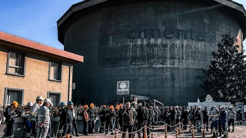 İzmir'de Çimento Fabrikasında Yangın Tatbikatı