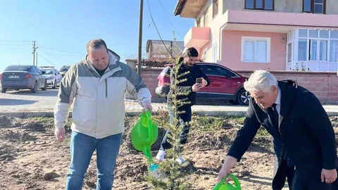 Şuhut'ta Hatıra Ormanı Oluşturuldu