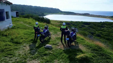 Çanakkale'deki Pembe Göl Güvenlikte