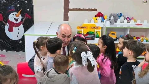 Emeksiz Anaokulu'nda Ziyaret