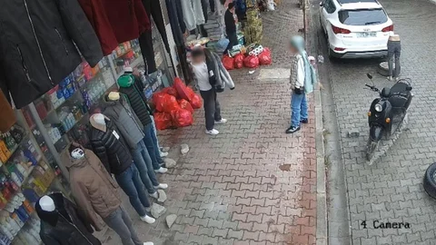 Iğdır'da Çocukların Hırsızlık Eylemi Görüntülendi