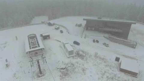 Ilgaz Dağı'nda Kar Kalınlığı 20 Santimetreye Ulaştı