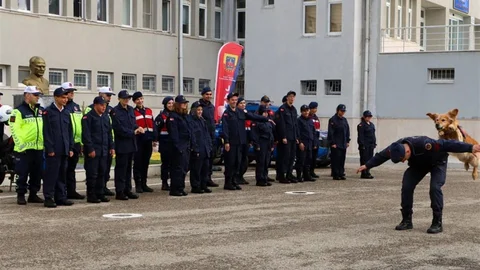 Sinop'ta Jandarma Misafirleri Ağırladı