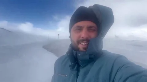 Palandöken Geçidi'nde Ulaşım Sorunları Yaşanıyor