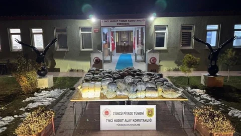 Hakkari'de Uyuşturucu Operasyonu