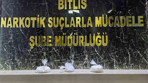 Bitlis’te Uyuşturucu Operasyonu