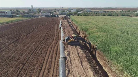 Mardin'de İçme Suyu Projesi Devam Ediyor
