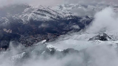 Gümüşhane Kış Manzarası Büyülüyor