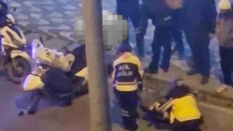 Eskişehir'de Motosiklet Kazası