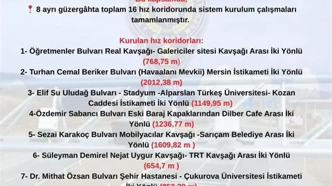 Adana'da Hız Kontrolü Başlıyor